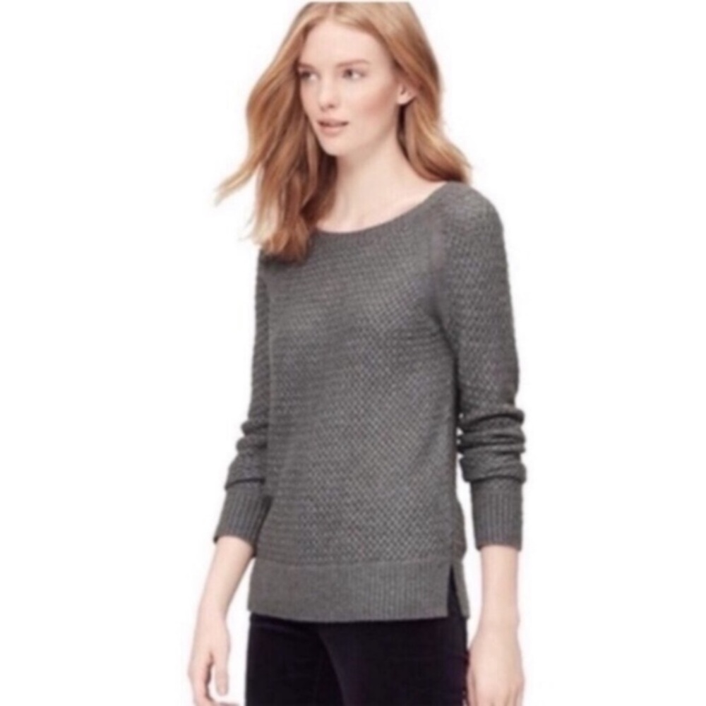 Ann Taylor Loft • Basket Weave Sweater